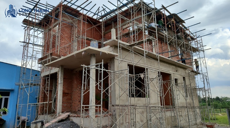 Quy trình thi công phần thô chuyên nghiệp tại Long Thành Construction