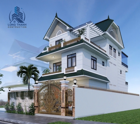 Biệt thự Chú Phú – KDC Khang An, Phú Hữu, Quận 9, TP. Thủ Đức