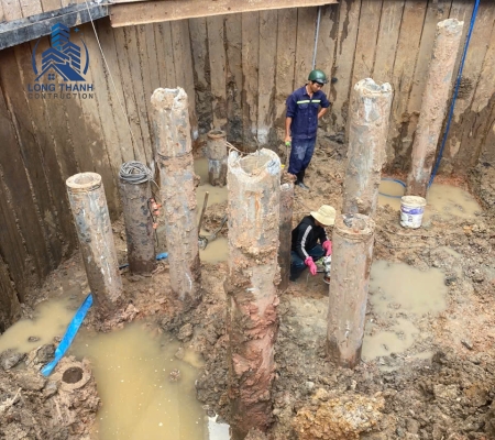 Trụ sở Ngân hàng – Chủ đầu tư Anh Bình, Gò Dầu, Tân Phú, TP. HCM